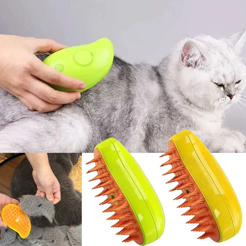 Escova Removedora de Pelos à Vapor - Pet Hair Cleaner